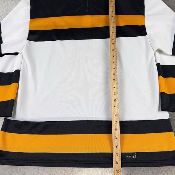 Vintage 90s NHL Boston Bruins Turn Back The Clock Jersey Sz M CCM Maska Hockey - Picture 4 of 5